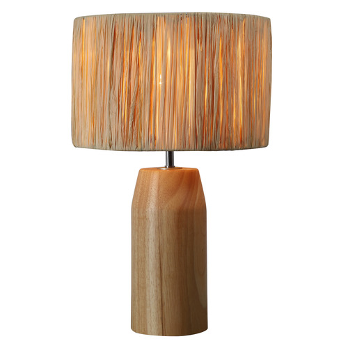 Solid wood deals table lamp